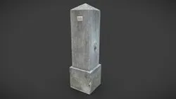 Concret pillar 80