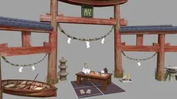 DAE 5 Finished props - Grandma's House
