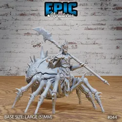 Drider Lich Lord / Dark Elf Spider Warrior / Drow Abomination / Huge Cave Arachnid / Elven Creature / Ancient Elvish Beast