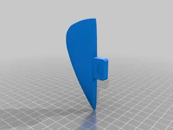 FCS Knubster Centre Keel Surfboard Fin