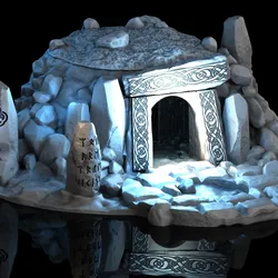 Forest Barrow - Medieval Town Set