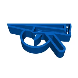 gratuită de Board Games & Card Games STL Descărcare - pistol cu bandă  - Alex Benson