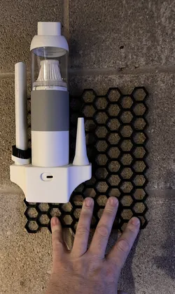 Honeycomb mount for the V01 Mini Vacuum