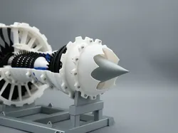 Jet Engine Chevron Nozzle
