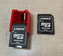 Micro SD card case - Organizer
