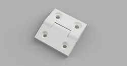 One piece hinge  for Ikea Lack enclosure - Print in place