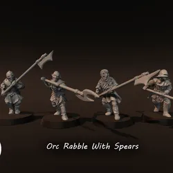 Orc Rabble With Spears