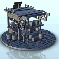 Other STL Descărcare - Atelier de lemn pe pavaj 5 - miniaturi warhammer teren - Hartolia Miniatures