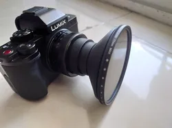 Parametric 37mm to 77mm step-up ring adapter