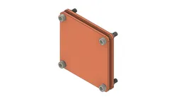 Printer Enclosure Blank Plate