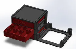 Stackable drawer/organizer for screws/tools/parts