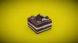 Tiramisu Cake Photo Realistic