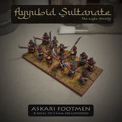 Ayyubid Sultanate - Askari footmen