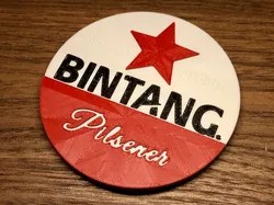 Bintang Beer Coaster - Indonesia