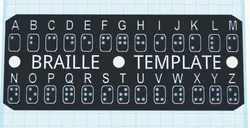 Braille Template Multicolor