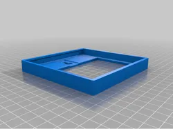 Ceramic tile wall hanger/frame