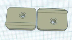 clamp for M3 screws