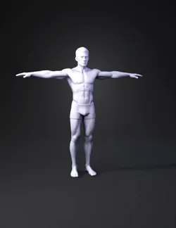 Create a high quality game ready 3D male character for Unreal Engine
