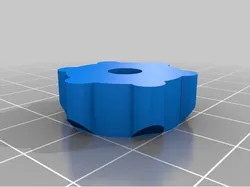 Customizable star grip / nut / handle