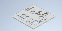 Drawing template