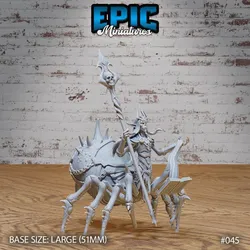 Drider Lich Lord Summoning / Dark Elf Spider Warrior / Drow Abomination / Huge Cave Arachnid / Elven Creature / Ancient Elvish Beast