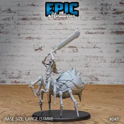 Drider Lich Lord Sword / Dark Elf Spider Warrior / Drow Abomination / Huge Cave Arachnid / Elven Creature / Ancient Elvish Beast