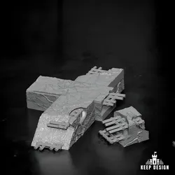 Fallen Concrete Cross