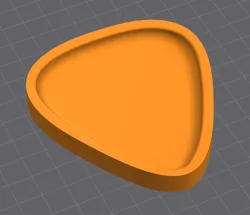 Guitar Pick Plectrum Tray Dish