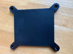 Holley 4150 Intake Manifold Block Off Plate