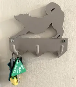 Husky/Dog Key Hook Hanger