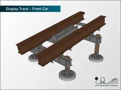 Hybrid Coaster - Display Track
