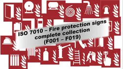ISO 7010 - Fire protection Signs