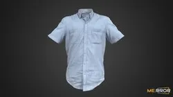 Light Blue Short Sleeve Shirt