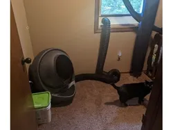 Litter bot window ventilation kit