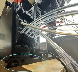 MMU3 foot and buffer holder fusion