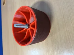 Sandpaper holder 75x457mm for drilling machine