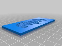 Shadowrun Lithophane