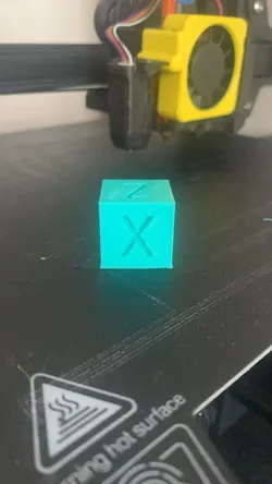 XYZ calibration cube