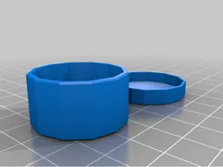 12-Sided Pillbox - 30mm x 16mm
