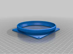 140mm fan to 6 inch (flex only) duct adapter set