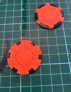 2 Color Poker Chips