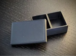 2-Compartment Pillbox - 45mm x 30mm x 15mm