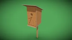 A soviet birdshouse. Советский скворечник.