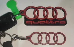 Audi quattro Schlüsselanhänger
