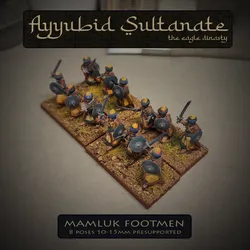 Ayyubid Sultanate - Mamluks footmen