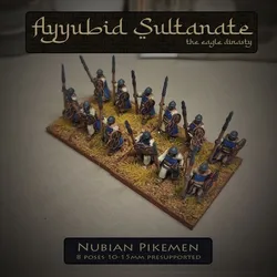 Ayyubid Sultanate - Nubian pikemen