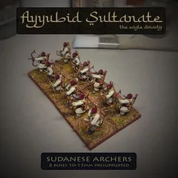 Ayyubid Sultanate - Sudanese archers