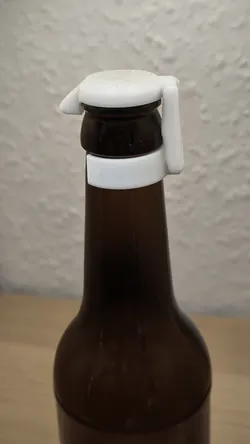 Bierflaschendeckel mit Dichtring
