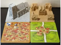 Carcassone Monastery & Crossroads Tile