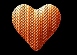 Digital Art STL Download - Knitted Heart Box Valentines Day giftby Christina3d